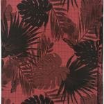 J.HAMPSTEAD " 100% PREMIUM COTTON " MAROON COLOUR WITH GABARDINE WEAVE PRINTED UNSTITCHED SHIRT FABRIC - 1.6 METRES -VV6384