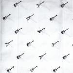 J.HAMPSTEAD " 100% GIZA COTTON " WHITE COLOURED PRINTED UNSTITCHED SHIRT FABRIC -1.6 METRES -VV6385