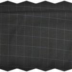 RAYMOND SUPER 100'S PURE MERINO WOOL WITH 15% ANGORA BROWNISH GREY COLOURED CHECKERED DESIGN UNSTITCHED SUIT FABRIC -3.25 METRES / VV6593