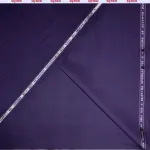 RAYMOND PENTA CLASSIC COLLECTION SUPER 90'S PURE MERINO WOOL PURPLE COLOURED PLAIN UNSTITCHED SUIT FABRIC -3 METRES / VV6637