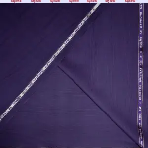 RAYMOND PENTA CLASSIC COLLECTION SUPER 90'S PURE MERINO WOOL PURPLE COLOURED PLAIN UNSTITCHED SUIT FABRIC -3 METRES / VV6637