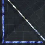 RAYMOND SPANAX 50WR BLACK UNSTITCHED SUIT FABRIC - 3.25 METRES / VV6837