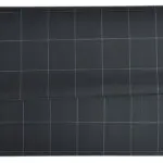 RAYMOND SPANAX 50WR BLACK UNSTITCHED SUIT FABRIC - 3.25 METRES / VV6837