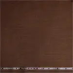 Raymond super 100s wool blended super nouva with self and gentle fabric Solid Brown coloured unstitched suit fabric with length 3.0 metres / VV6856