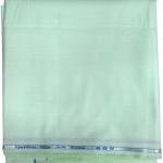 J HAMPSTEAD 100% EGYPTIAN GIZA COTTON GREEN PLAIN UNSTITCHED SHIRT FABRIC - 1.60 MTS - J324 / VV6954