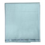 J.HAMPSTEAD 100% EGYPTIAN GIZA COTTON BLUE PLAIN UNSTITCHED SHIRT FABRIC - 1.60 MTS - J324 / VV6957