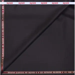 RAYMOND PENTA CLASSIC SUPER 90's PURE MERINO WOOL SNUFF DOTTED WITH 45 % MERINO WOOL & FINE POLYSTER BROWN COLOUR UNSTITCHED SUIT FABRIC-3MTS / VV7270 -  4321