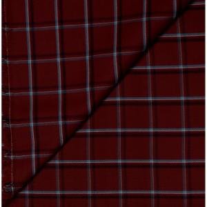 WEAVES EMPIRE 100% PURE ITALIAN GIZA COTTON MULTI COLOR CHECKERED SHIRTING FABRIC-1.60 MTS / VV8035