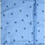 WEAVES EMPIRE 100% PREMIUM GIZA COTTON PRINTED SKY BLUE UNSTITCHED SHIRT FABRIC 1.60MTS / VV8147