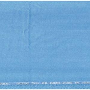 J HAMPSTEAD TERRON RAYON ICE BLUE UNSTITCHED TROUSER FABRIC -1.25 MTS / VV8235