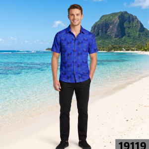J.Hampstead 60 LEA 100 % European Linen Royal Blue Colour Unstitched Shirt Fabric -1.60 metres / Jh-18-100-Linen-60lea-RoyalBlue-Shirt-1.60mts-19119