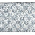 Siyarams festive collection printed pattern with hemp blended Grey color unstitched men's Kurta / sherwani / top fabric of 2 meters / VV2307