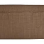 Weaves Empire 100% Linen Cotton with BATISTE Weaving Brown Colour Plain Unstitched Shirt Fabric - 1.6 mts / VV1010