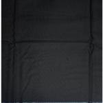 SIYARAM'S POLY BLEND BLACK COLOURED PLAIN UNSTITCHED TROUSER FABRIC - 1.3 METRES / VV6502