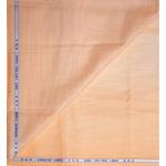 Weaves Empire 100% Linen Cotton with BATISTE Weaving Orange Colour Plain Unstitched Shirt Fabric - 1.6 mts / VV1005