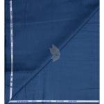 Siyaram's 100% Superfine Cotton Steel Blue (Dark Blue) colour with Solid Pattern Unstitched Shirt Fabric of 1.6 Mts / VV2357G