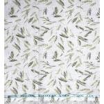 Weaves Empire 100% Genuine European Linen with 100 LEA count Green colour Printed Unstitched Shirt Fabric - 1.60 Mts / VV2197