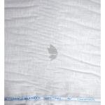 Siyaram's Premium Fabric with Linen (60%) + Lyocell (20%) + Cotton (20%) and also high in Softness, Breathability, Durability White Colour Unstitched Shirt Fabric - 1.60 Mts / VV2296