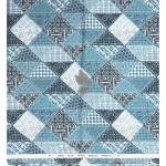 J.Hampstead 100% Pure Giza Cotton Printed pattern Multi colour Unstitched Shirt Fabric of 1.6 meters / VV2392AD