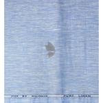 Raymond 100% Pure Linen from "FIJI" with "Double Wrap Weaving" Blue colour Plain Unstitched Shirt Fabric of 1.70 meters / VV2640