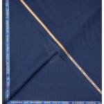 RAYMOND 45% AUSTRALIAN MERINO WOOL BLENDED FABRIC STEEL BLUE COLOUR CHECKERED PATTERN UNSTITCHED SUIT FABRIC OF 3.25 MTS / VV2832