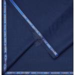 RAYMOND 45% AUSTRALIAN MERINO WOOL BLENDED FABRIC STEEL BLUE COLOUR CHECKERED PATTERN UNSTITCHED SUIT FABRIC OF 3.5 MTS / VV2833