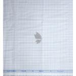 Siyaram's Bamboo Blended with Anti Bacterial benefits Checkered pattern White Colour Unstitched Shirt Fabric of 1.6 Mts / VV2372W