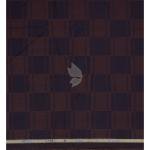 Siyaram's Bamboo Blended with Anti Bacterial benefits Checkered pattern Brown Colour Unstitched Shirt Fabric of 1.6 Mts / VV2372P