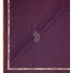 Raymond 100% Egyptian Giza Cotton Purple (Rosewood) colour Jacquard Pattern Unstitched Shirt Fabric of 1.60 meters / VV2385M