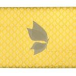 Siyaram's European Print Collection with 100% Superfine Giza Cotton Yellow Colour Unstitched Shirt Fabric of 1.6 Mts / VV2446