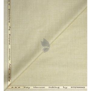Raymond 35% Viscose Blended Beige colour Solid Pattern Unstitched Suit Fabric of 3.25 meters / VV2351