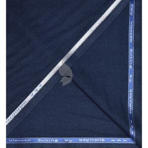 Raymond 35% Viscose Blended Blue colour Solid Pattern Unstitched Suit Fabric of 3.5 meters / VV2350