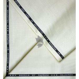 Raymond collection Viscose blended fabric with Soft & Pliable fabric Light Green (Pear) colour Solid pattern unstitched suit fabric of 3.5 Mts / VV2726