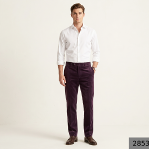 RAYMOND 45 % FINE COTTON BLENDED FABRIC SNUFF COLOUR SOLID PATTERN UNSTITCHED TROUSER FABRIC OF 1.30 MTS / VV2853