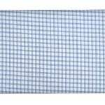 Raymond 100% Premium Cotton Blue Checkered Unstitched Shirt Fabric - 1.60 metres / VV6769