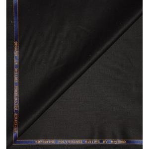 Raymond 35% Vicose blended Brown colour with scattered design Plain (solid) unstitched Trouser Fabric - 1.30 Mts / VV2320