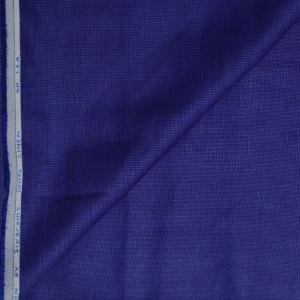 Siyaram's "Revista Collection" 100% Pure Royal Linen 60 Lea Jute Blue (Indigo) Colour Unstitched Shirt Fabric - 1.60 Mts / VV1058