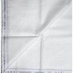 Weaves Empire 100% Linen Cotton White Unstiched Shirt Fabric - 1.6 Mts / VV1145