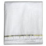 Weaves Empire 100% Linen Cotton White Unstiched Shirt Fabric - 1.6 Mts / VV1154