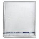 Weaves Empire 100% Linen Cotton White Unstiched Shirt Fabric - 1.6 Mts / VV1162