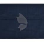 Raymond 100% Pure Wool (All Wool) Blue Color Checkered with Natural Stretch Unstitched Trouser Fabric - 1.25 Mts / VV2016