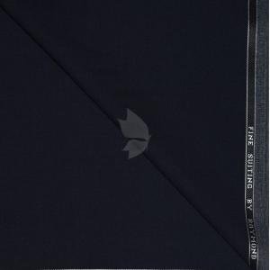 Raymond 100% Pure Wool (All Wool) Navy Blue Color Solid Unstitched Trouser Fabric - 1.25 Mts - The Vijayeshwara Product / VV2027