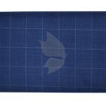 Raymond 100% Pure Wool (All Wool) Thick Blue Color Checkered Unstitched Trouser Fabric - 1.3 Mts / VV2035