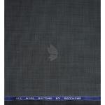 Raymond 100% Pure Wool (All Wool) Thick Grey Color Self Checkered Unstitched Suit Fabric - 3.5 Mts / VV2037