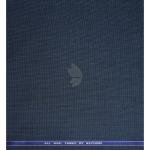 Raymond 100% Pure Wool (All Wool) Thick Blue Color Self Checkered Unstitched Suit Fabric - 3.5 Mts / VV2043