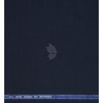 Raymond 100% Pure Wool (All Wool) Thick Blue Color Self Checkered Unstitched Trouser Fabric - 1.3 Mts / VV2045