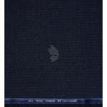 Raymond 100% Pure Wool (All Wool) Thick Blue Color Checkered Unstitched Suit Fabric - 3.25 Mts / VV2050