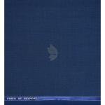 Raymond 100% Pure Wool (All Wool) Striped Blue Color Unstitched Trouser Fabric - 1.25 Mts / VV2071
