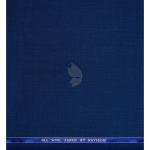 Raymond 100% Pure Wool (All Wool) Striped Blue Color Unstitched Suit Fabric - 3.5 Mts / VV2072