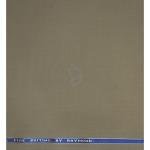 Raymond 100% Pure Wool (All Wool) Plain Beige Color Unstitched Trouser Fabric - 1.25 Mts / VV2094